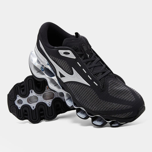 Mizuno Wave Prophecy 15 SE Running Shoes - Black + Silver