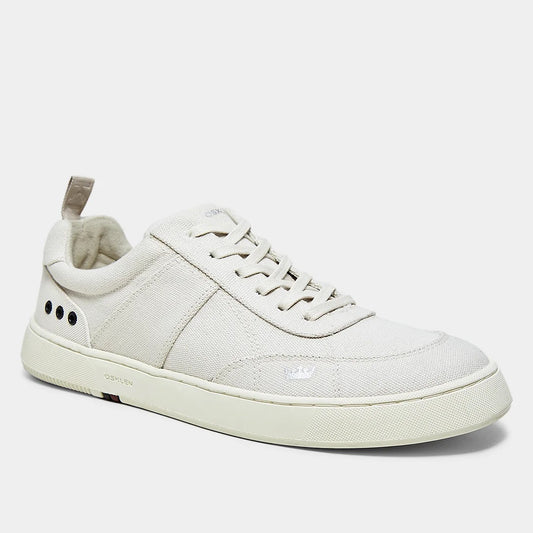 Osklen Soho Shift Canvas Men's Sneakers - Light Gray