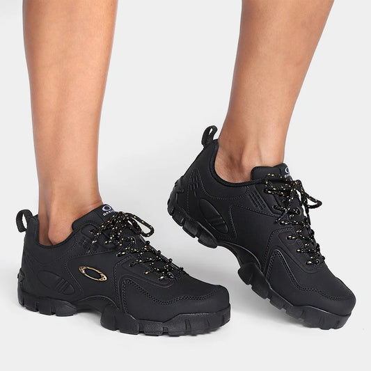 Oakley Stratus Unisex Sneakers - Black + Gold