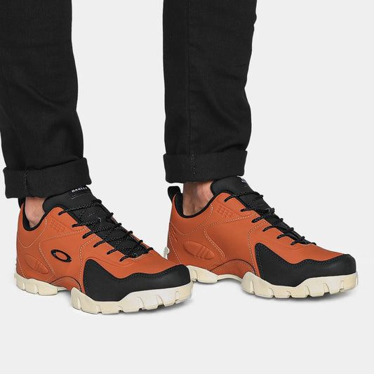 Oakley Stratus Unisex Sneakers - Brown+Black