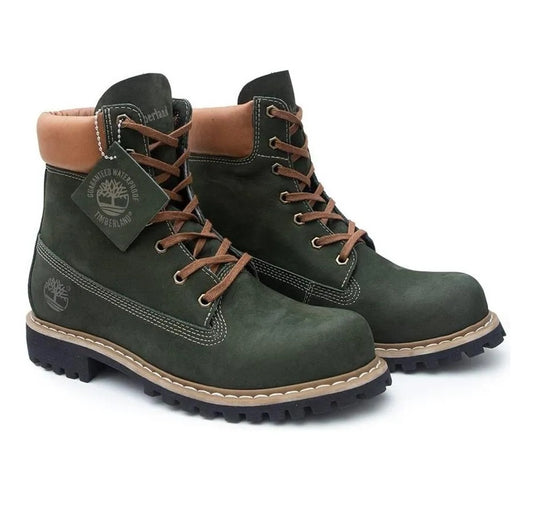 Timberland Premium 6-Inch Unisex Boots in Green